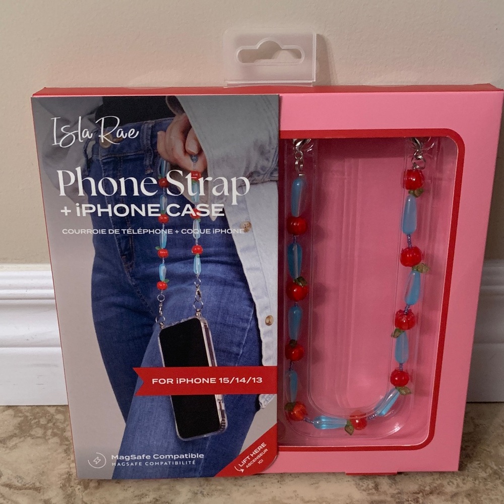 Isla Rae NEW iphone 15/14/13 Case and strap